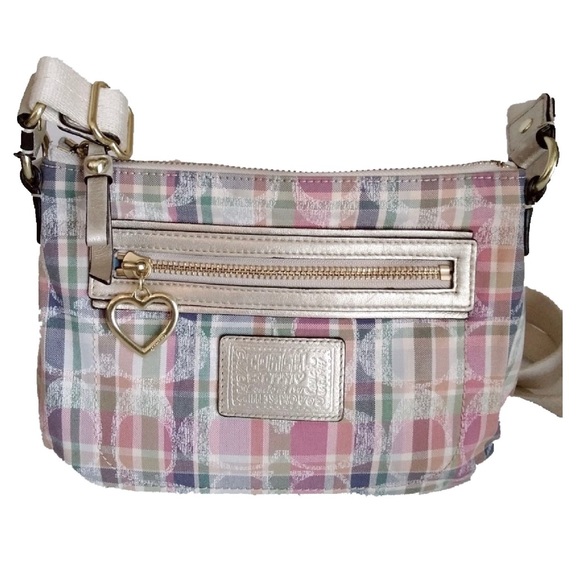 Coach Purse Pastel Color & Metallic Soft Gold Accent Special Limited Production - Picture 3 of 16